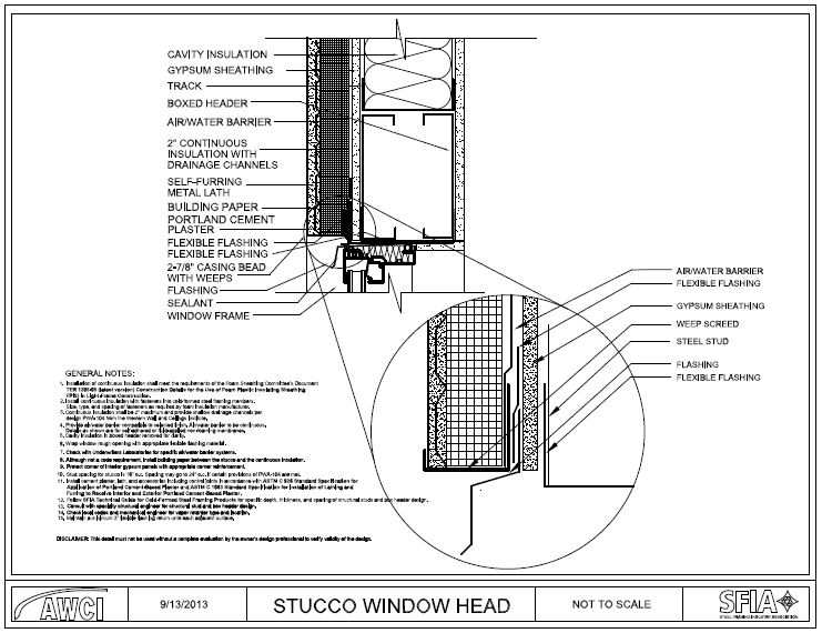 Door Head Detail Exterior Details 